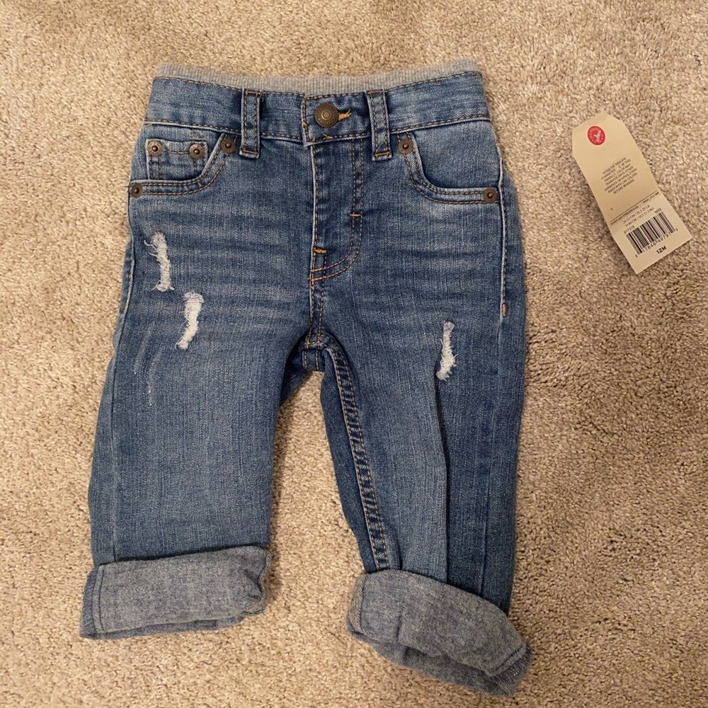 Levi baby jeans 12m NWT